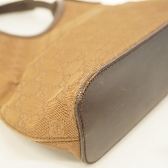 Gucci GG Canvas Shoulder Bag 107752 Brown Women's - Picture 7 of 10